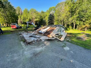 Shed Garage Demolition in NH