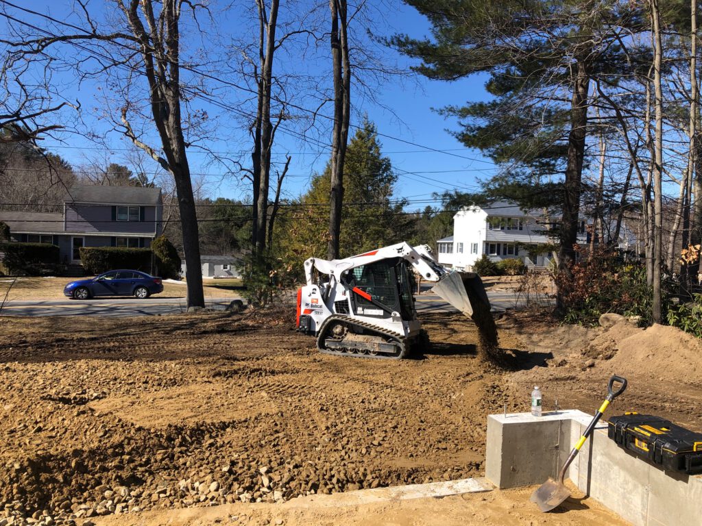 Yard Grading in New Hampshire