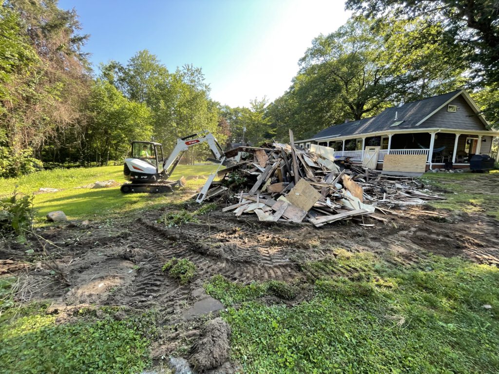 Garage Demolition in New Hampshire